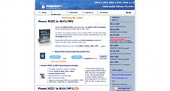Desktop Screenshot of bestmidi2mp3.com